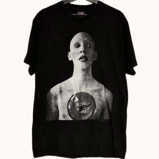 00s マリリンマンソン ビンテージ ロックバンドTシャツ ブラック