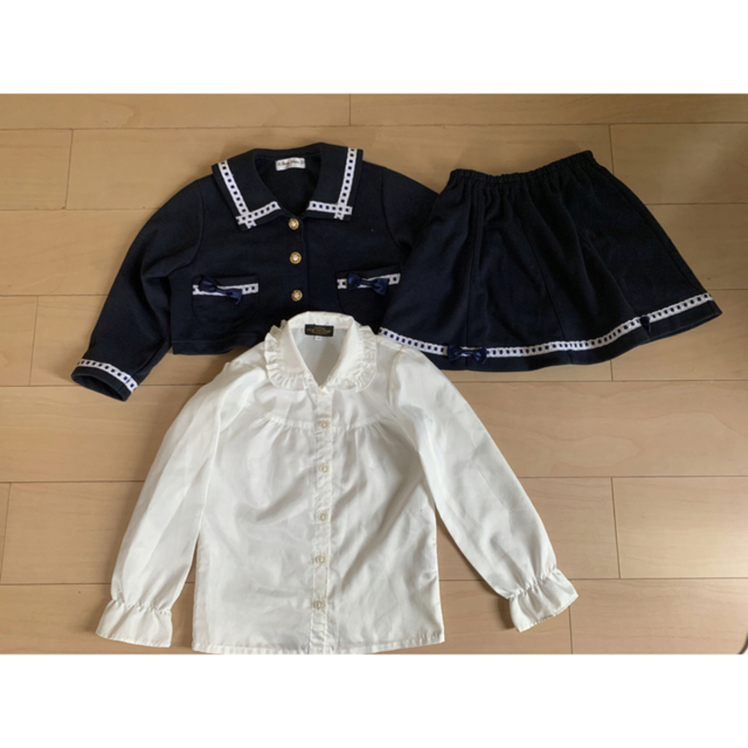 フォーマル　式服　入学式　発表会 キッズ/ベビー/マタニティのキッズ服女の子用(90cm~)(ドレス/フォーマル)の商品写真