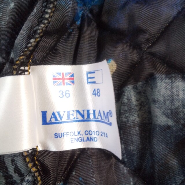 ラベンハム ポールスミス キルティングジャケット 英国製 リブ付き ブルゾン