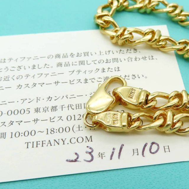 Tiffany & Co. - 希少 未使用 ティファニー 喜平 イエロー ゴールド