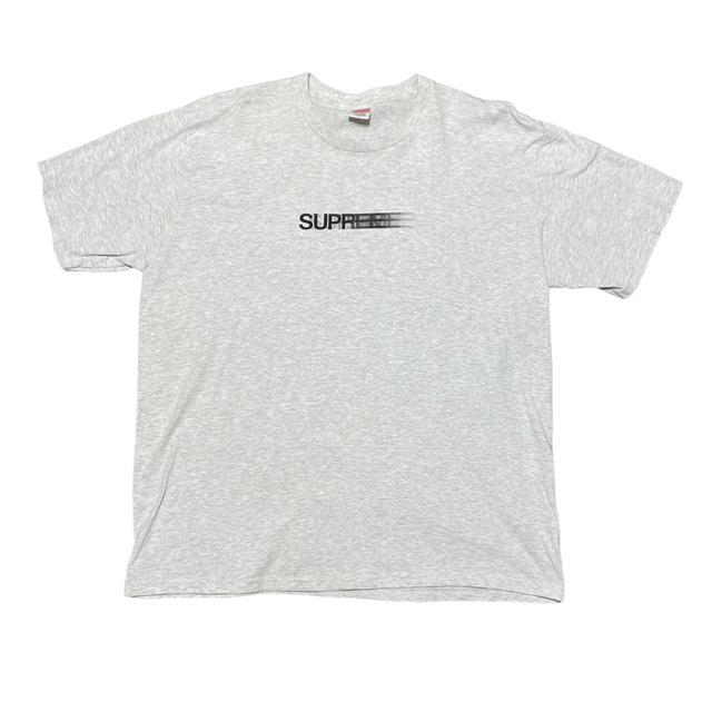 Supreme シュプリーム Motion Logo Tee Ash Grey