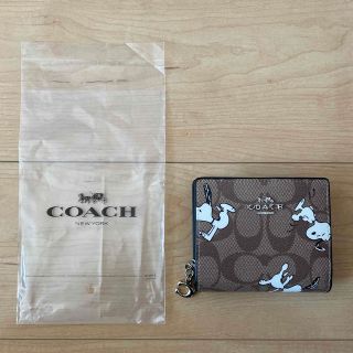 コーチ(COACH)のコーチ　二つ折り財布(スヌーピー)(財布)