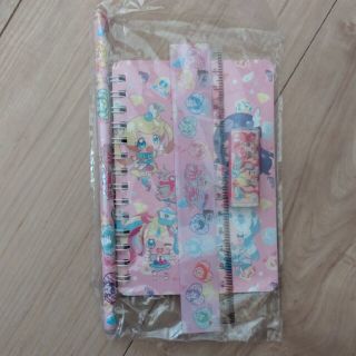 新品 キラッとプリチャン　4点文具セット(キャラクターグッズ)