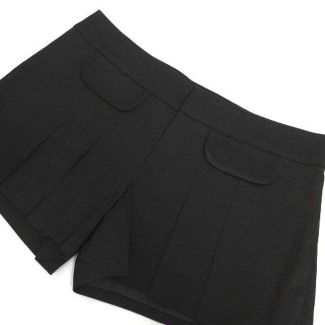 JILL STUART パンツ ショートパンツ コットン混 日本製 黒 0 1