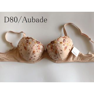 オーバドゥ(Aubade)のD80☆オーバドゥAubade　Divin Bouquet　海外高級ランジェリー(ブラ)