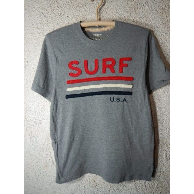 Old Navy(オールドネイビー)の8386　オールド　ネイビー　半袖　tシャツ　SURF　サーフ　デザイン メンズのトップス(Tシャツ/カットソー(半袖/袖なし))の商品写真