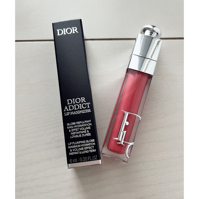 未使用♦Dior Addict リップマキシマイザー  シマーピーチ