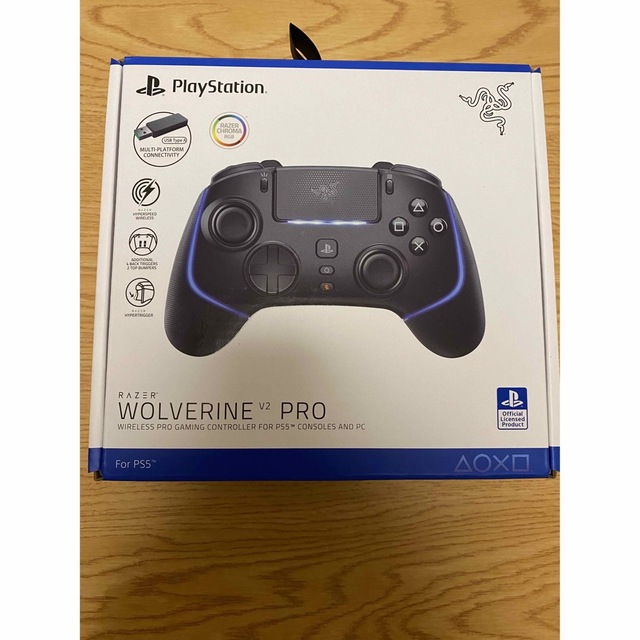 Razer Wolverine V2 Pro PS5/PC対応コントローラー(Amazon.co Razer Wolverine V2 Pro PS5/PC対応コントローラー(Amazon.co