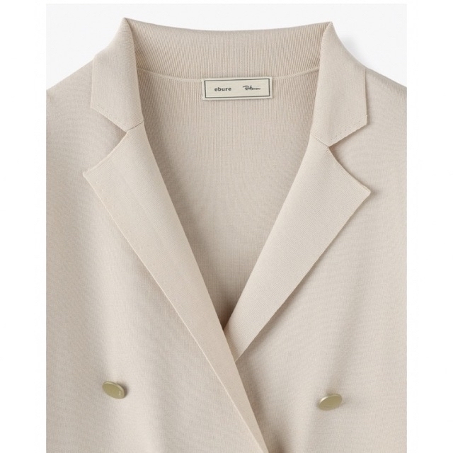 A4等級以上 ebure Cotton Silk Knit Jacket | www.tegdarco.com