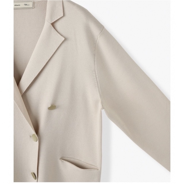A4等級以上 ebure Cotton Silk Knit Jacket | www.tegdarco.com