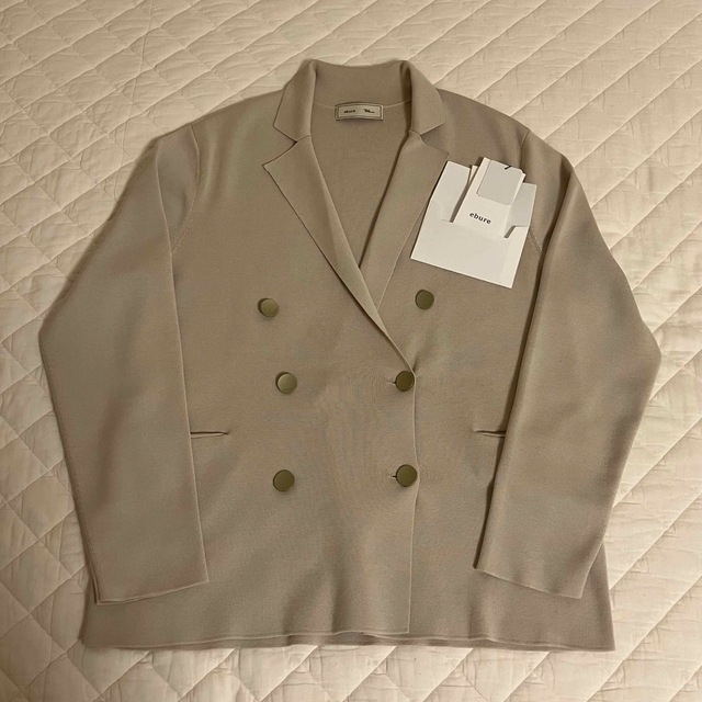 A4等級以上 ebure Cotton Silk Knit Jacket | www.tegdarco.com