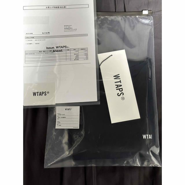 W)taps(ダブルタップス)の【クロロ様専用】WTAPS 半袖Tシャツ 黒 サイズ04 XL メンズのトップス(Tシャツ/カットソー(半袖/袖なし))の商品写真