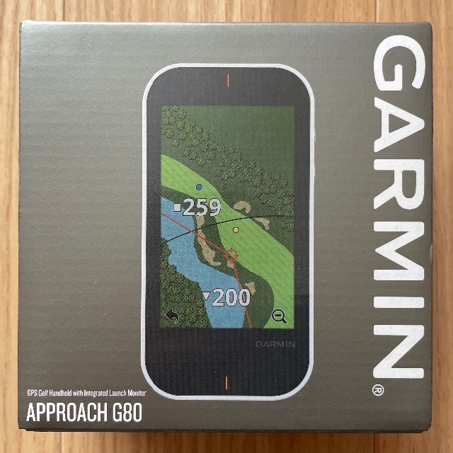 GARMIN(ガーミン)の【美品+保護フィルム付き】GARMIN Approach G80 スポーツ/アウトドアのゴルフ(その他)の商品写真