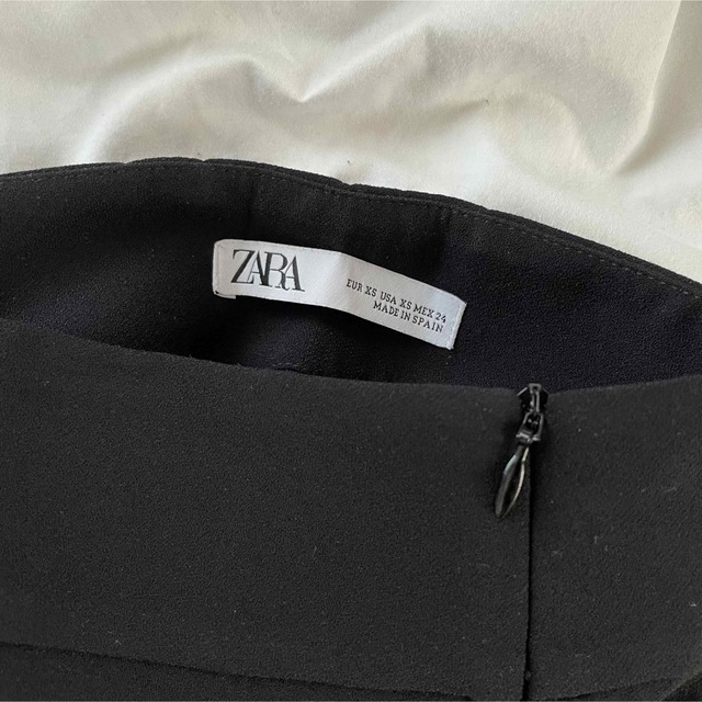 ZARA(ザラ)の週末限定値引き❗️ ZARA ワイドパンツ　ブラック レディースのパンツ(その他)の商品写真