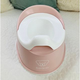 ベビービョルン(BABYBJORN)のベビービョルン スマートポッティ　ピンク(ベビーおまる)