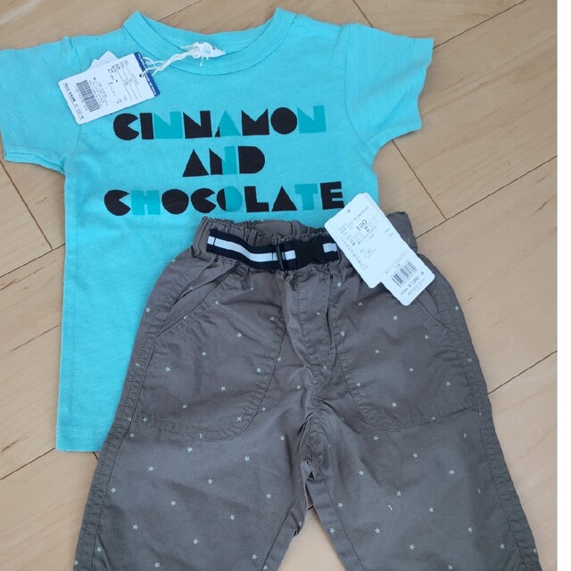 3can4on(サンカンシオン)の新品 Tシャツ&ハーフパンツ 100cm キッズ/ベビー/マタニティのキッズ服男の子用(90cm~)(パンツ/スパッツ)の商品写真