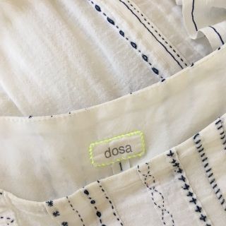 ドーサ DOSA ワンピース 刺繍 プルオーバーの通販 by 25日まで発送不可