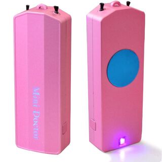 空間除菌機 ポータブル空気浄化機 首掛けタイプ ミニ小型 USB充電 ピンク(空気清浄器)