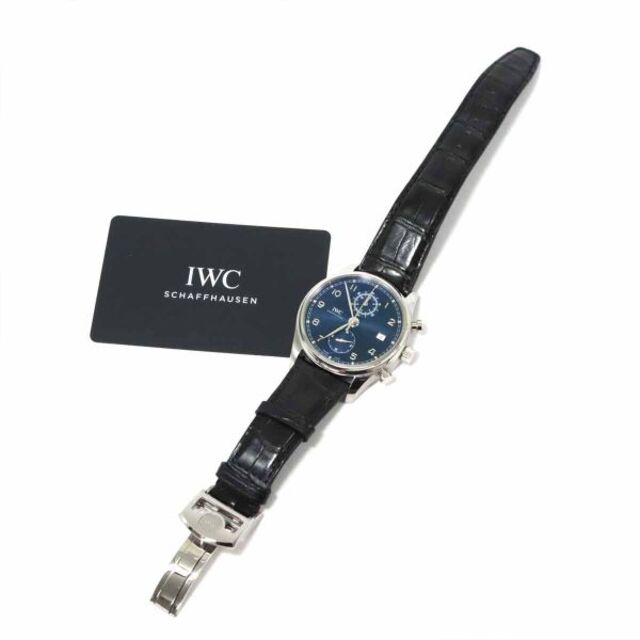 IWC ポルトギーゼ クロノグラフ クラシック IW390303 裏スケルトン ...