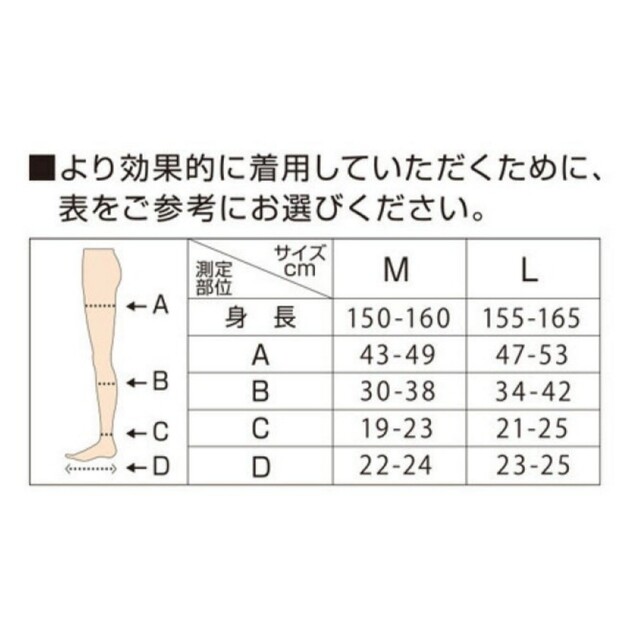 Dr.scholl(ドクターショール)のL ロング 寝ながらメディキュット ドクターショール 加圧ソックス 着圧レギンス コスメ/美容のボディケア(フットケア)の商品写真