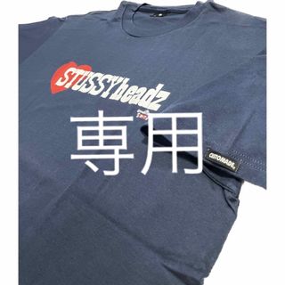 ステューシー(STUSSY)の【STUSSY】90s old stussy テンダーロインTシャツ 紺 ②(Tシャツ/カットソー(半袖/袖なし))