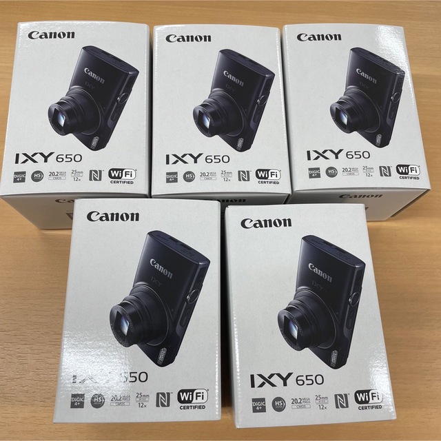 最終値下げ Canon IXY 650 シルバー 5個セット 大人気新作 49500円