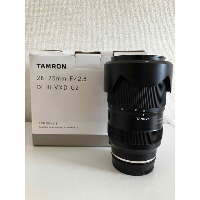 TAMRON 28-75F2.8 G2 保護フィルター付き