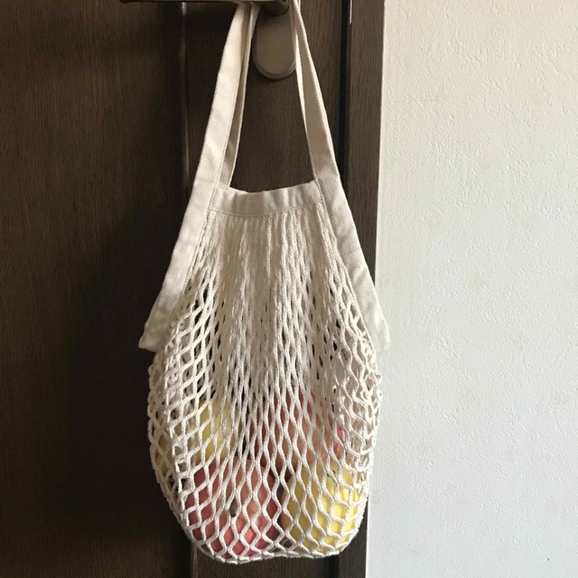 MUJI (無印良品)(ムジルシリョウヒン)の無印良品　コットンメッシュバッグ レディースのバッグ(エコバッグ)の商品写真