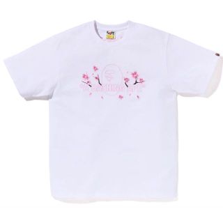 アベイシングエイプ(A BATHING APE)のBAPE SAKURA Tシャツ 桜 M 2023(Tシャツ/カットソー(半袖/袖なし))