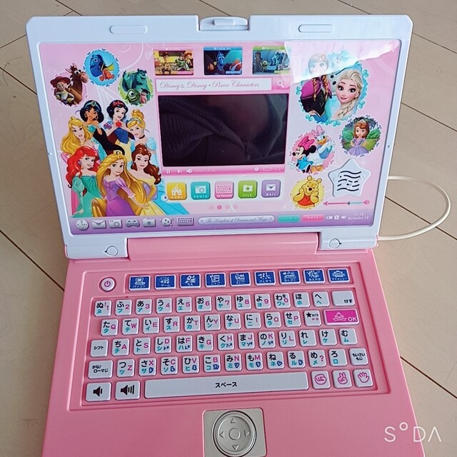 BANDAI - 【中古品】Disney BANDAI プリンセス ノートPC パソコンの ...