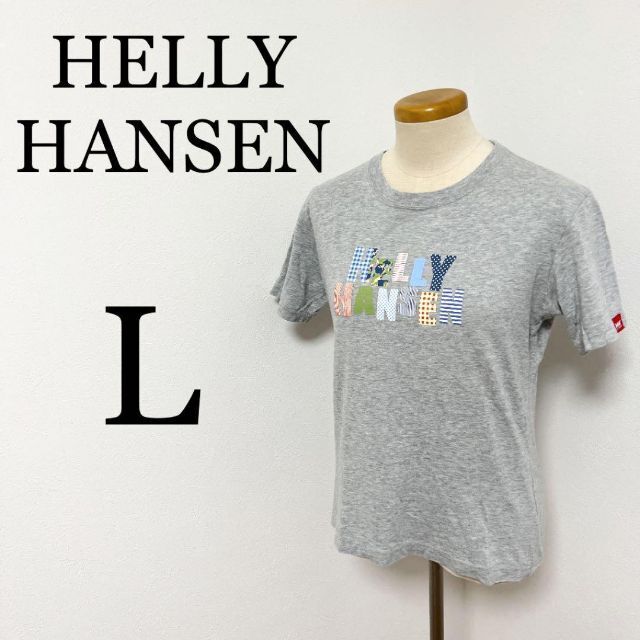 HELLY HANSEN(ヘリーハンセン)のHELLY HANSEN ヘリーハンセン　レディース　Tシャツ　古着　Lサイズ レディースのトップス(Tシャツ(半袖/袖なし))の商品写真