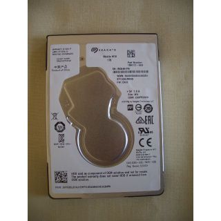 seagate mobile hdd 1tb 中古品(PCパーツ)