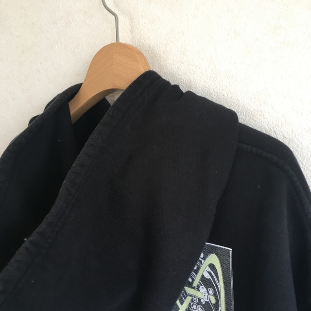 RAF SIMONS PUNKETTE HOODIE パーカー　L ブラック