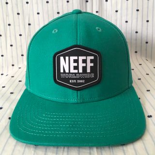 ネフ(Neff)のNEFFネフUS限定ワッペンツイルキャップ1点物(その他)