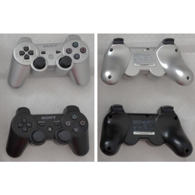 PlayStation3(プレイステーション3)のPlayStation3  本体＋コントローラ2個＋ソフト3本 エンタメ/ホビーのゲームソフト/ゲーム機本体(家庭用ゲーム機本体)の商品写真