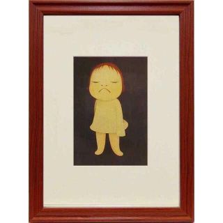 奈良美智◆【sad day】アートプリント◆額装品(版画)