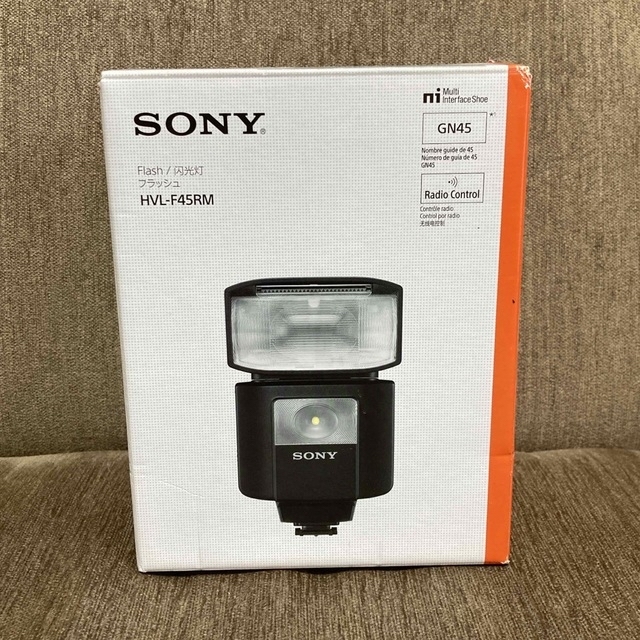 単三電池SONY 電波式フラッシュ HVL-F45RM