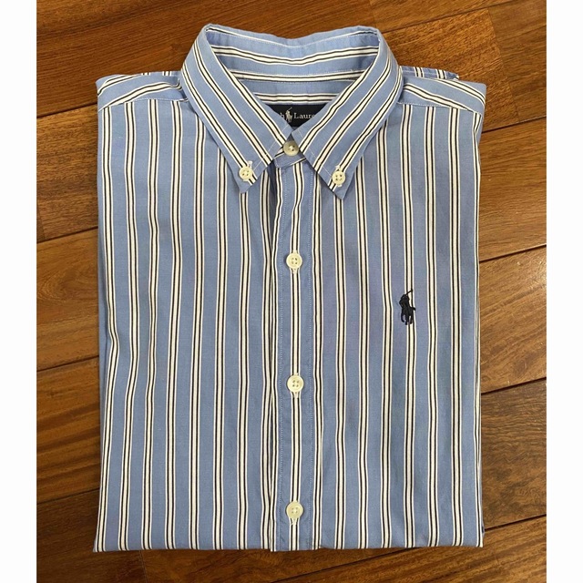 POLO RALPH LAUREN(ポロラルフローレン)のラルフローレン ストライプシャツ キッズ/ベビー/マタニティのキッズ服男の子用(90cm~)(ブラウス)の商品写真