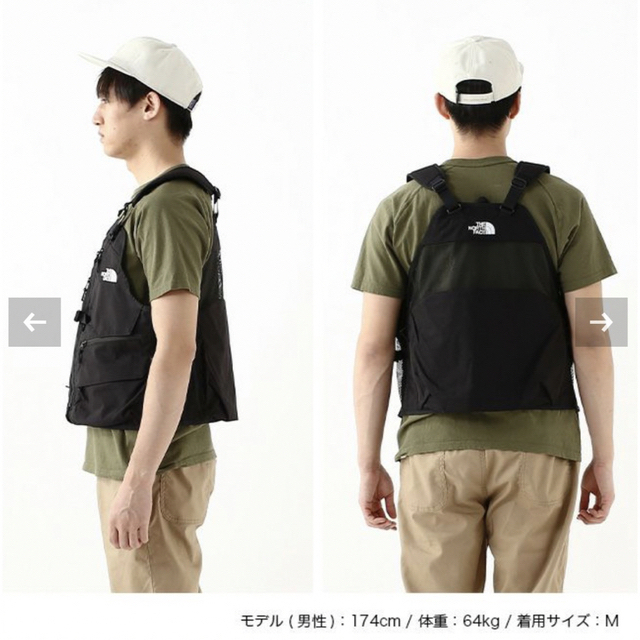 THE NORTH FACE(ザノースフェイス)のTHE NORTH FACE ギアメッシュベスト メンズのトップス(ベスト)の商品写真