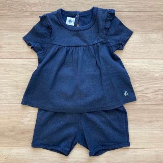 プチバトー(PETIT BATEAU)のプチバトー/PETIT BATEAU セットアップ(Ｔシャツ)