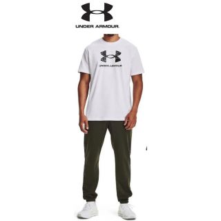 アンダーアーマー(UNDER ARMOUR)の送料無料 新品 underarmour カモ ビッグロゴ S/S Tee XXL(Tシャツ/カットソー(半袖/袖なし))