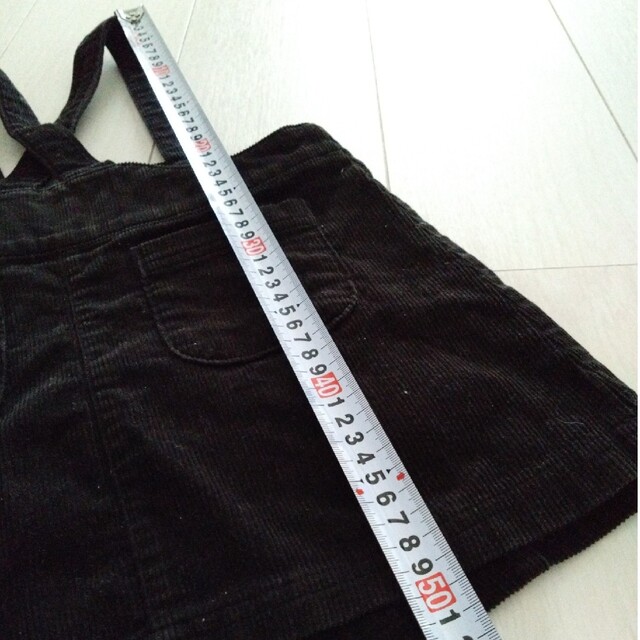 COMME CA DU MODE(コムサデモード)のコーデュロイ ジャンパースカート 95 キッズ/ベビー/マタニティのキッズ服女の子用(90cm~)(ワンピース)の商品写真