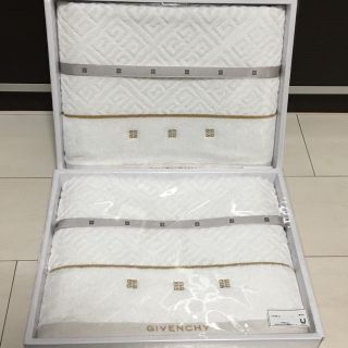 ジバンシィ(GIVENCHY)のジバンシー バスタオル 2枚セット(タオル/バス用品)