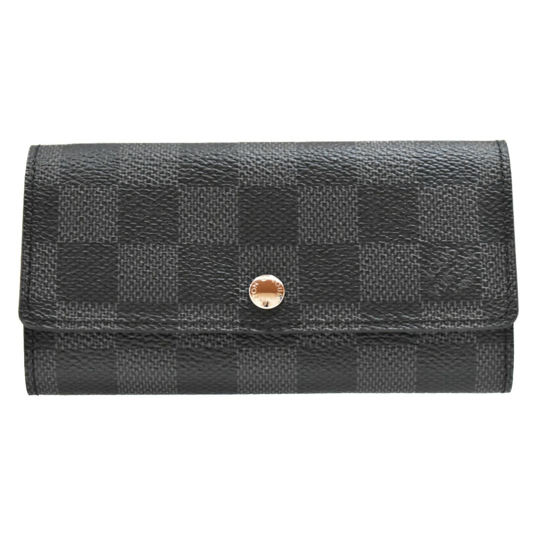 LOUIS VUITTON
ポルトクレ・ヴォワテュール　N63139　ダミエグラフィット　ダークグレー コーティングキャンバス キーケース　鍵　ブランド　メンズ 松山久万ノ台店