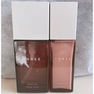 輝い THREE &モイスチャライザー 未使用 バランシングネクター