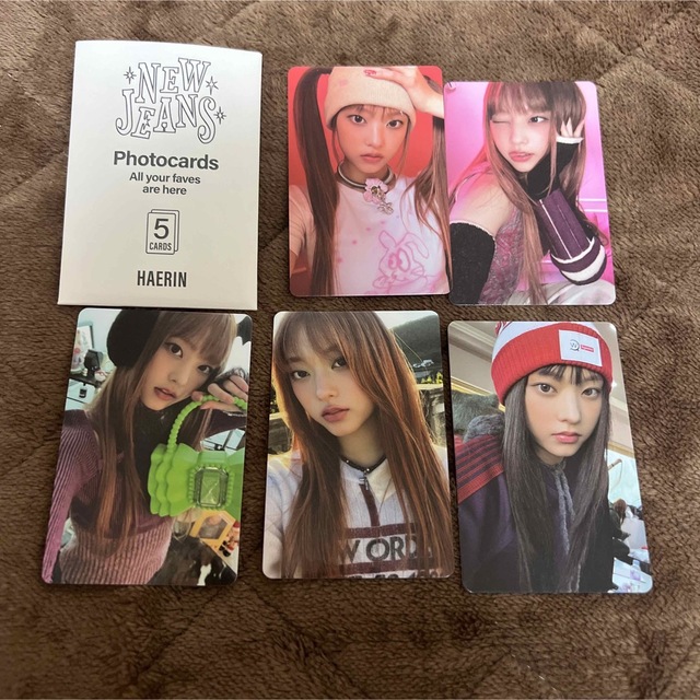 newjeans ニュージーンズ ヘリン トレカ omg ditto セットの通販 by