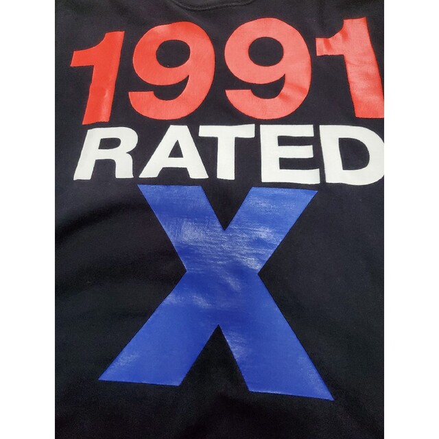 XLARGE(エクストララージ)のXLARGE 1991 RATED X プリントTシャツ メンズのトップス(Tシャツ/カットソー(半袖/袖なし))の商品写真