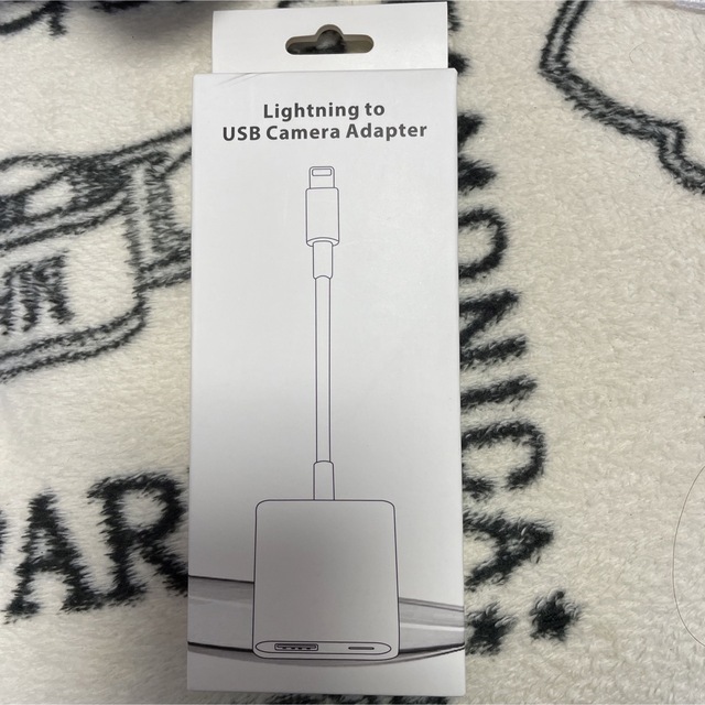 Lightning to USB Camera Adapter 値下げしました！ スマホ/家電/カメラのPC/タブレット(PC周辺機器)の商品写真