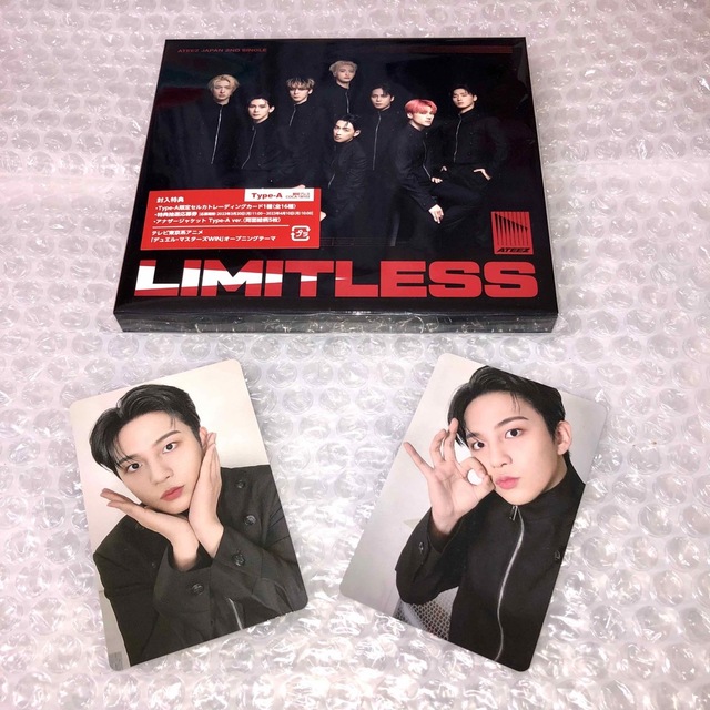 ATEEZ ジョンホ　LIMITLESS Type-A盤 + 2種トレカ | フリマアプリ ラクマ