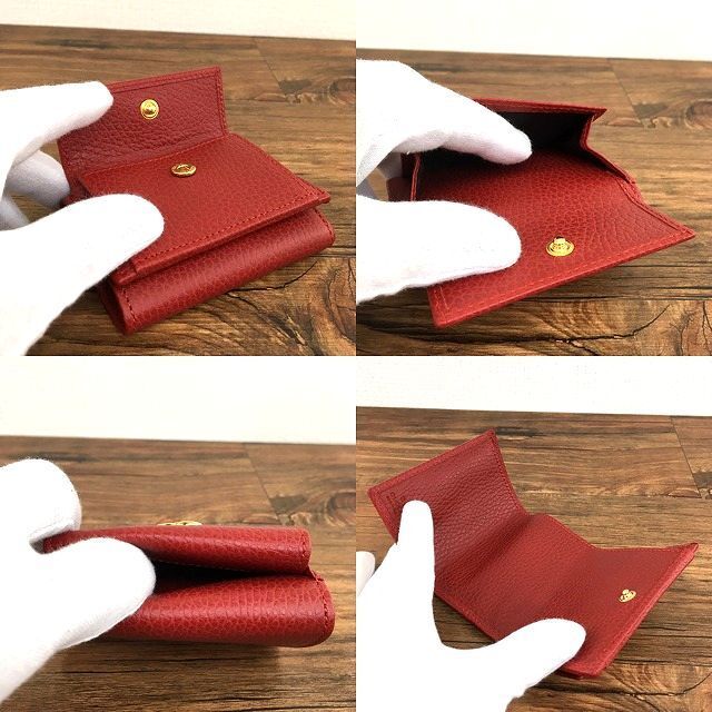 未使用品 GUCCI コンパクトウォレット 523277 201